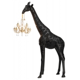 Qeeboo - Giraffe in Love Outdoor - Nero - Lampadario Qeeboo by Marcantonio - Illuminazione - Casa