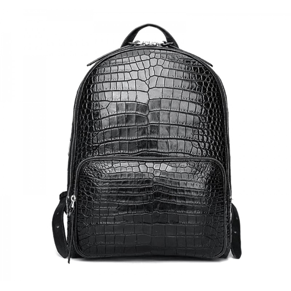 Jovanny Capri - Splendid Chrocodile Backpack - Leather Backpack - Luxury High Quality