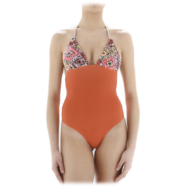 Grace - Grazia di Miceli - Freedom Beach Intero - Luxury Exclusive Collection - Made in Italy - High Quality Swimsuit