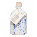 Urselli Food - Nobil Olio - Blu - Olio Extravergine d’Oliva - Ceramica Artigianale - Alta Qualità Italia - Puglia - 250 ml