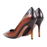 Jovanny Capri - Bellissime Scarpe - Rosso - Stiletto Donna - Effetto Patina - Scarpe in Pelle - Alta Qualità Luxury
