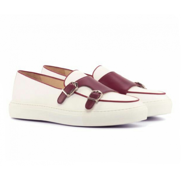 Jovanny Capri - Scarpe Sneakers - Effetto Patina - Handmade in Italy - Scarpe in Pelle - Alta Qualità Luxury