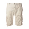 C.P. Company - Gabardine Bermuda with Pockets - White - Trousers - Luxury Exclusive Collection