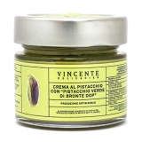 Vincente Delicacies - Crema al Pistacchio Verde di Bronte D.O.P. - Creme Spalmabili Artigianali - 90 g
