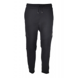 C.P. Company - Pantalone della Tuta Effetto Jogging - Blu - Pantaloni - Luxury Exclusive Collection