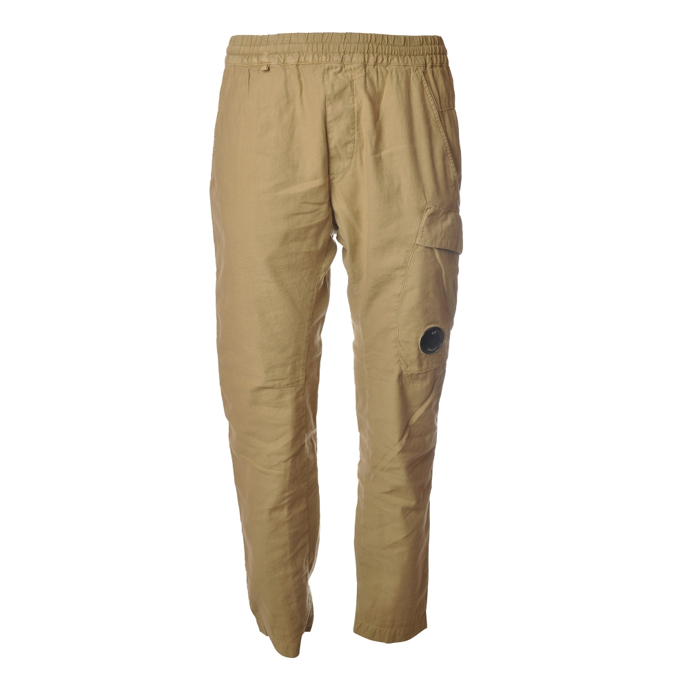 C.P. Company - Low Crotch Cargo Trousers - Sand - Trousers - Luxury Exclusive Collection