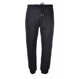 C.P. Company - Fleece Cargo Trousers - Blue - Trousers - Luxury Exclusive Collection