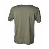 C.P. Company - Basic T-Shirt with Front Pocket - Green - Luxury Exclusive Collection