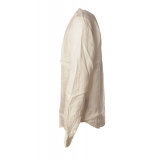 C.P. Company - Camicia con Collo alla Coreana - Bianco - Luxury Exclusive Collection