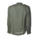 C.P. Company - Camicia con Collo alla Coreana - Verde - Luxury Exclusive Collection