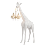 Qeeboo - Giraffe in Love M - Bianco - Lampadario Qeeboo by Marcantonio - Illuminazione - Casa