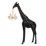 Qeeboo - Giraffe in Love M - Black - Qeeboo Chandelier by Marcantonio - Lighting - Home