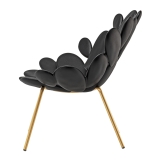 Qeeboo - Filicudi - Black Brass - Qeeboo Chair by Stefano Giovannoni - Furniture - Home