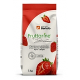 Molino Bertolo - Strawberry Type 1 Flour - Made With Fruit - Type 1 Soft Wheat Flour with Strawberry Flakes - 1 Kg