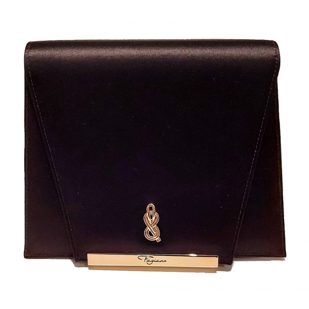 Maison Fagiano - Silk - Black - Artisan Bag - New Evening Exclusive Collection - Luxury - Handmade in Italy