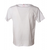 MC2 Saint Barth - T-Shirt Man Plastic Fish 01N - Bianco - Luxury Exclusive Collection