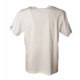 MC2 Saint Barth - T-Shirt Man Wine Solver 01N - White - Luxury Exclusive Collection