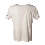 MC2 Saint Barth - T-Shirt Man Money Champ 01N - Bianco - Luxury Exclusive Collection
