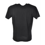 MC2 Saint Barth - T-Shirt Jack Emb Lucifer 00 - Nero - Luxury Exclusive Collection