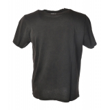 MC2 Saint Barth - T-Shirt Jack Crsc 00 - Black - Luxury Exclusive Collection