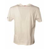 MC2 Saint Barth - T-Shirt Austin Emb Mario Jarrive 11 - Bianco - Luxury Exclusive Collection