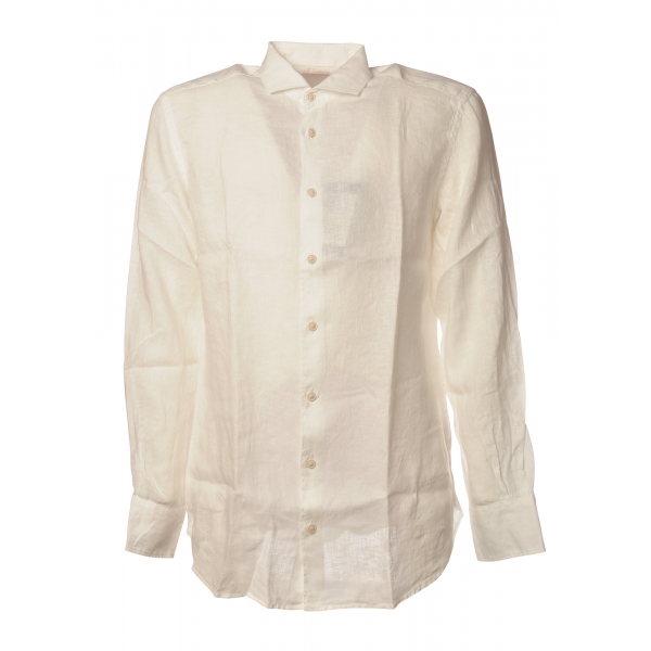 MC2 Saint Barth - Linen Shirt - White - Luxury Exclusive Collection