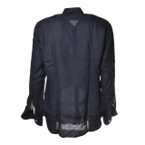 MC2 Saint Barth - Linen Shirt - Blue - Luxury Exclusive Collection