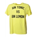 MC2 Saint Barth - T-Shirt Gin Tonic Gin Lemon - Giallo Fluo - Luxury Exclusive Collection