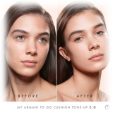 Giorgio Armani - My Armani To Go Tone-Up Cushion Dewy foundation - Anti-pollution and Anti-Aging Foundation with Hyaluronic Acid
