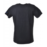 MC2 Saint Barth - T-Shirt Arnott Snoopy Rock - Blue - Luxury Exclusive Collection