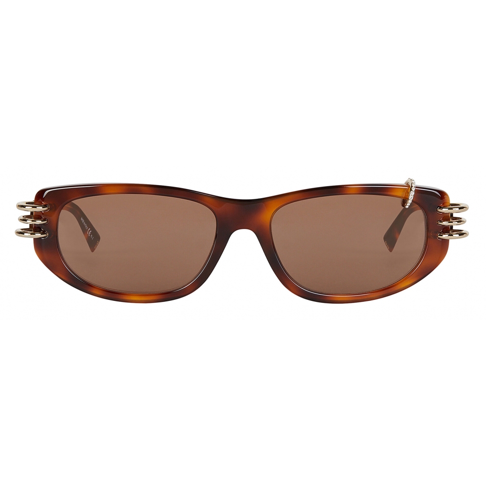 Givenchy - GV Piercing Unisex Sunglasses in Acetate - Brown - Sunglasses - Givenchy Eyewear
