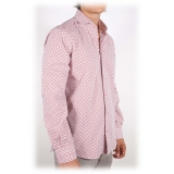 Poggianti 1985 - French Collar Fancy Shirt - Handmade in Italy - New Luxury Exclusive Collection
