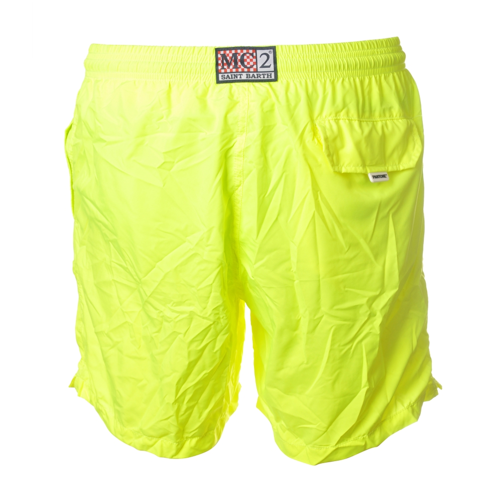 MC2 Saint Barth - Swimsuit Boxer Pantone - Fluo Yellow - Luxury ...