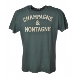 MC2 Saint Barth - T-Shirt Arnott Champagne & Montagne - Verde - Luxury Exclusive Collection