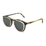David Marc -  LUCIANO SUN-CLIP GOLD - Sunglasses - Handmade in Italy - David Marc Eyewear