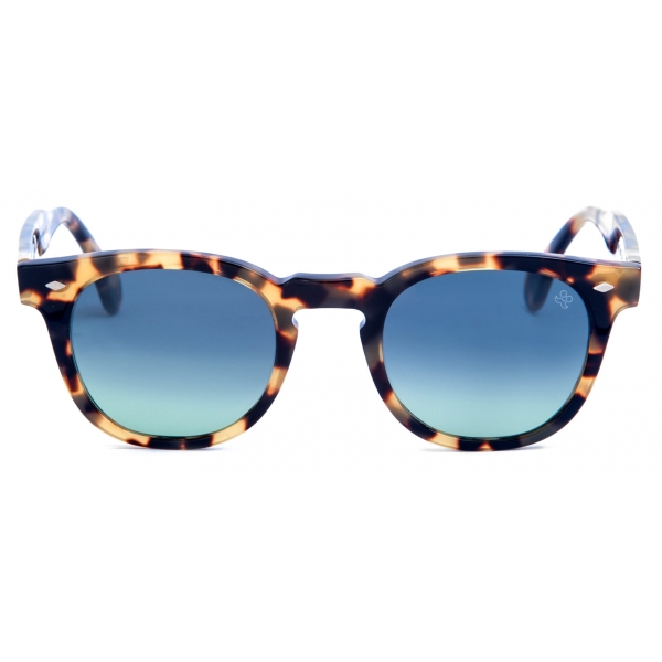 David Marc - JONNY A25 - Blonde Havana - Sunglasses - Handmade in Italy - David Marc Eyewear