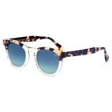 David Marc - JONNY C-A25 - Blonde Havana Transparent - Sunglasses - Handmade in Italy - David Marc Eyewear