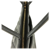 Chanel Vintage - Medallion Caviar Leather Tote Bag - Black - Caviar Leather Handbag - Luxury High Quality