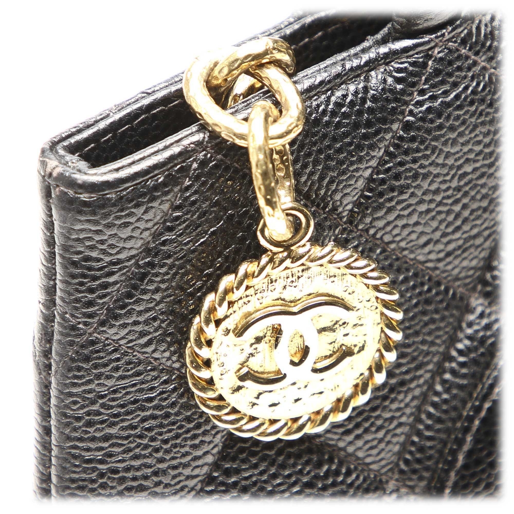 chanel medallion flap bag