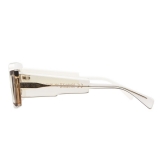 Kuboraum - Mask X11 - White & Smoke - X11 MIK - Occhiali da Sole - Kuboraum Eyewear