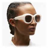 Kuboraum - Mask B5 - Absolute White - B5 WH - Sunglasses - Kuboraum Eyewear