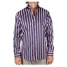 Poggianti 1985 - Multicolor Soft Collar Shirt - Handmade in Italy - New Luxury Exclusive Collection