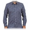 Poggianti 1985 - Camicia Fantasia Collo Italiano - Handmade in Italy - New Luxury Exclusive Collection
