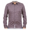 Poggianti 1985 - Fantasy Flannel Shirt Italian Collar - Handmade in Italy - New Luxury Exclusive Collection