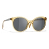 Chanel - Occhiali da Sole Pantos - Giallo Grigio - Chanel Eyewear