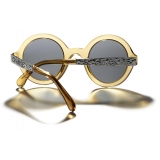 Chanel - Round Sunglasses - Yellow Gray - Chanel Eyewear