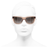 Chanel - Occhiali da Sole Rettangolari - Marrone - Chanel Eyewear