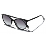 Chanel - Pantos Sunglasses - Black Gray - Chanel Eyewear