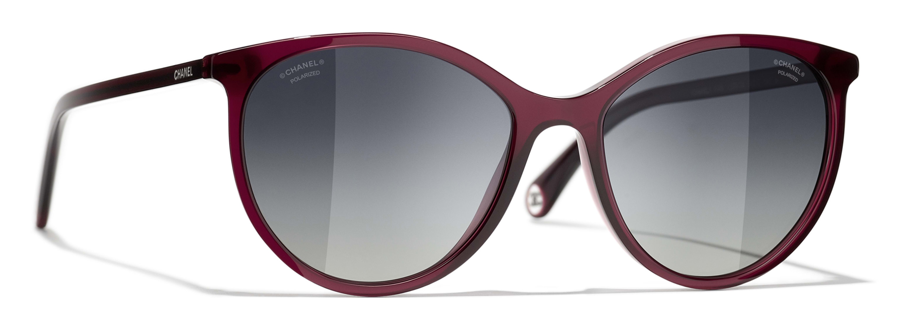 Chanel - Round Sunglasses - Silver Pink - Chanel Eyewear - Avvenice