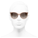 Chanel - Pantos Sunglasses - Brown - Chanel Eyewear